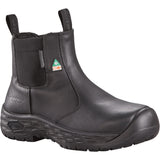 Bottes de sécurité Ice Crew pour hommes, cuir, semelle résistant aux perforations