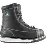 Bottes de travail pour monteur, cuir, embout en acier, taille 11, imperméable