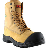 Bottes de travail Attack, cuir, embout acier, taille 7 1/2