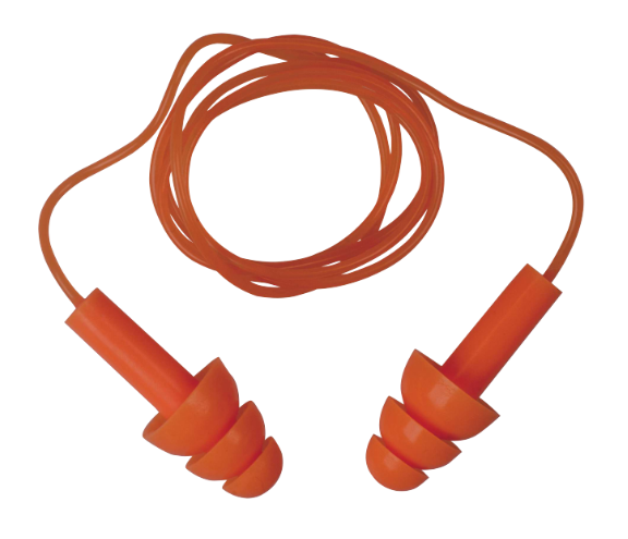 Bouchons d'oreilles réutilisables avec prise en main facilitée, boîte de 100