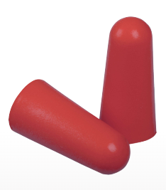 Casque antibruit avec double arceau plastique pour allier confort et ajustabilité, pliable pour moins d'encombrement