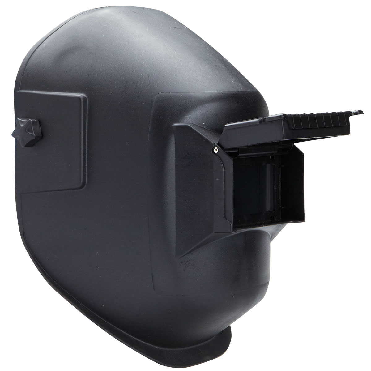 Bouclier de soudage avec hayon avant et suspension à cliquet à verrouillage sûr - polycarbonate teinte 10