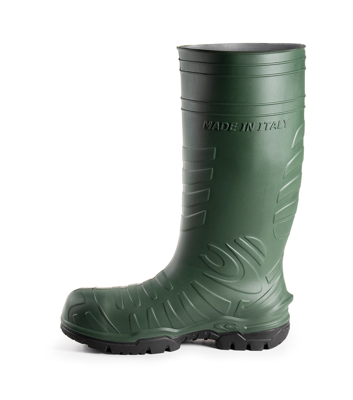 Safest, vert, bottes  imperméables de travail 15" sans métal en PU