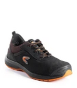 Grumman SD, noir et orange, souliers de travail athlétique ultraléger
