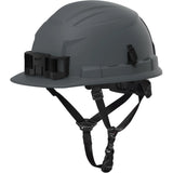 Casque de sécurité à bordure avant BOLT, Répond aux normes CSA type 2, Suspension Rochet, Non ventilé