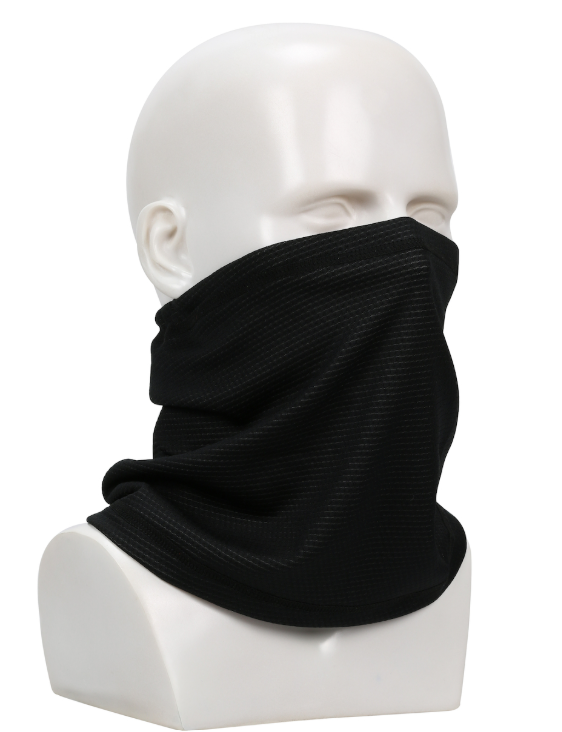 Cache-cou ajustable à 2 couches