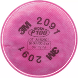 Paquet de 2 préfiltres pour respirateurs série 2000, filtre contre les particules, filtre p100