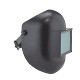Casque de soudage thermoplastique avec front fixe, supsension à cliquet à verrouillage sûr et filtre 10 en polycarbonate teinte 10