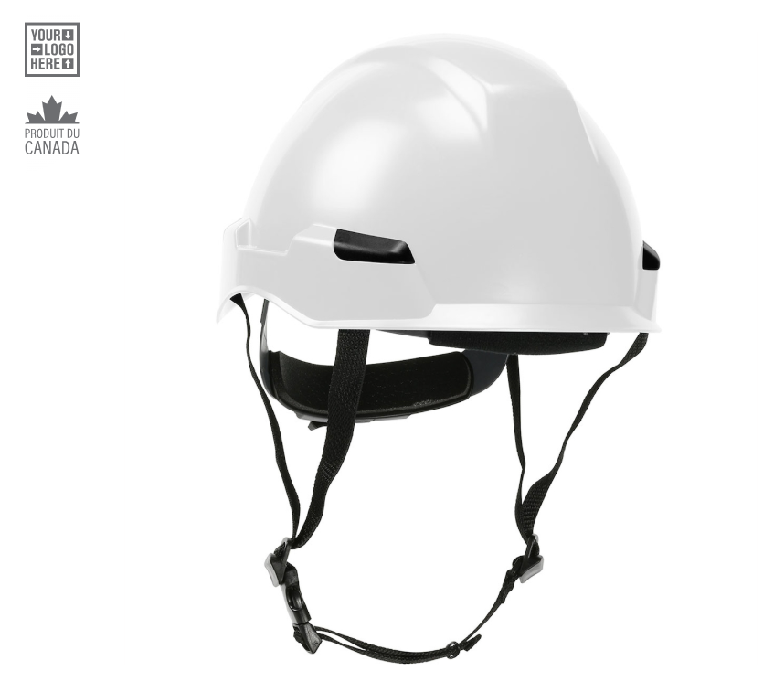 Casque d'alpiniste industriel Rocky, non ventilé, rochet