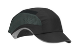 Casquette de sécurité légère style «baseball» avec doublure protective HDPE et arrière ajustable - Visière courte