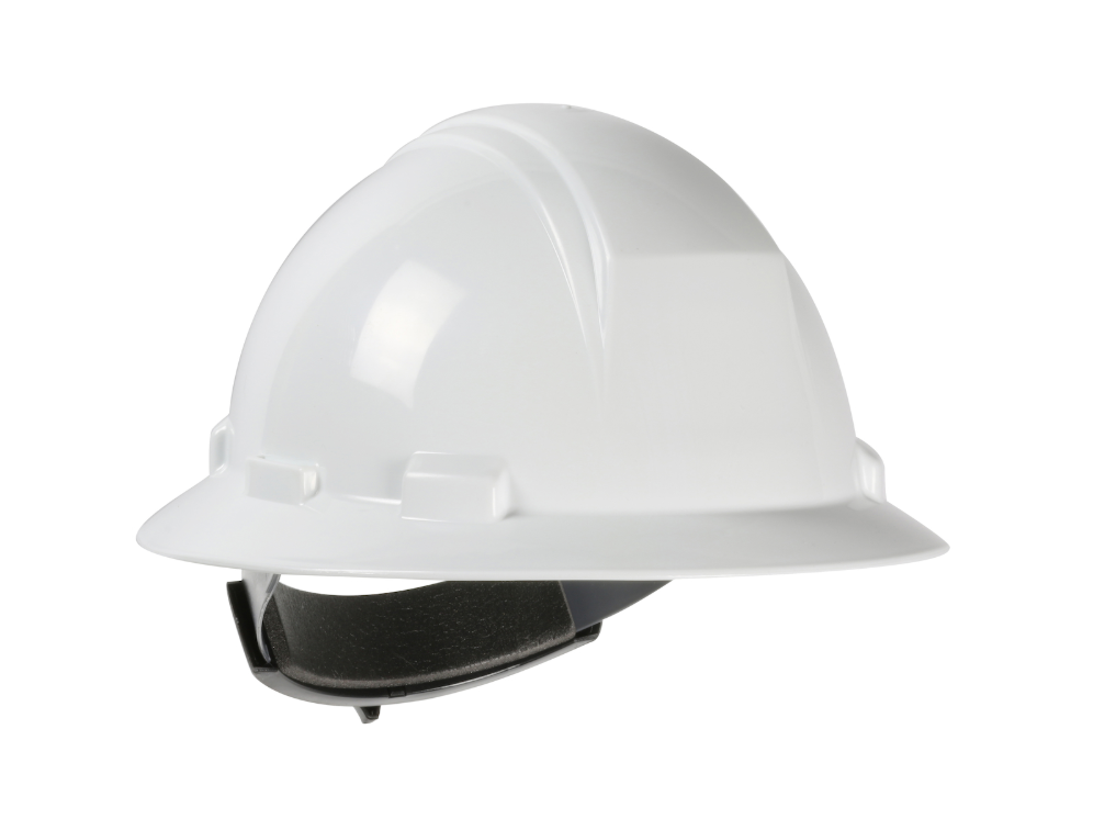 Casque de sécurité à bord complet Kilimanjaro Dynamic, suspension rochet, blanc
