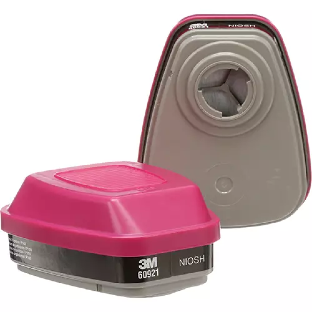 Paquet de 2 cartouches pour respirateur série 6000, cartouche gaz/vapeur, vapeurs organiques/P100