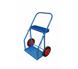 Chariot pour deux petites bouteilles ou une grosse bouteille d'oxygène et une petite d'acétylène