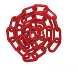 Chaîne en plastique, Rouge 50'