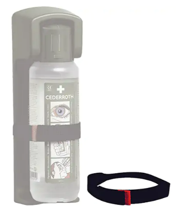 Courroie de support mural pour solution ophtalmique Cederroth