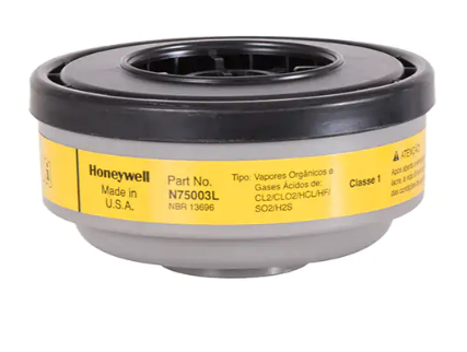 Cartouches pour respirateur série N de North, Cartouche gaz/vapeur, Vapeurs organiques/Gaz acides