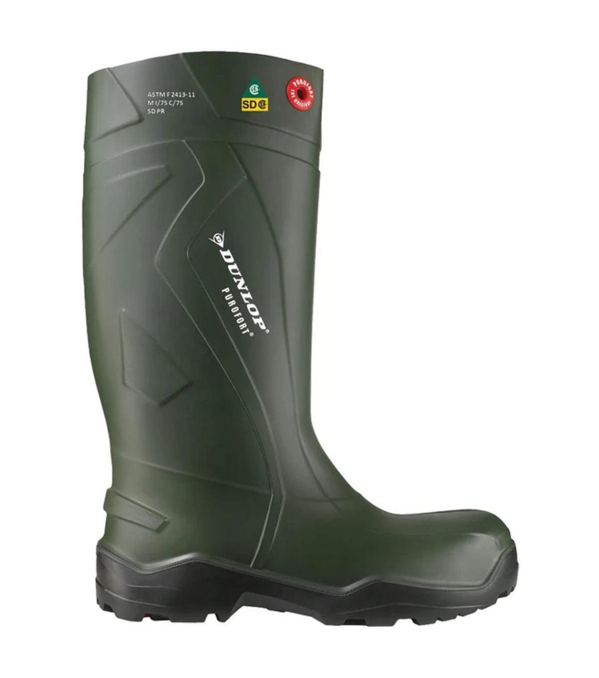 Purofort+ Full Safety, vert, bottes  de travail 15'' SD isolées en PU