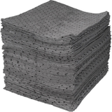 Paquet de 100 feuilles absorbantes liées, universel, 15" x 18", 25 gal. d'absorption