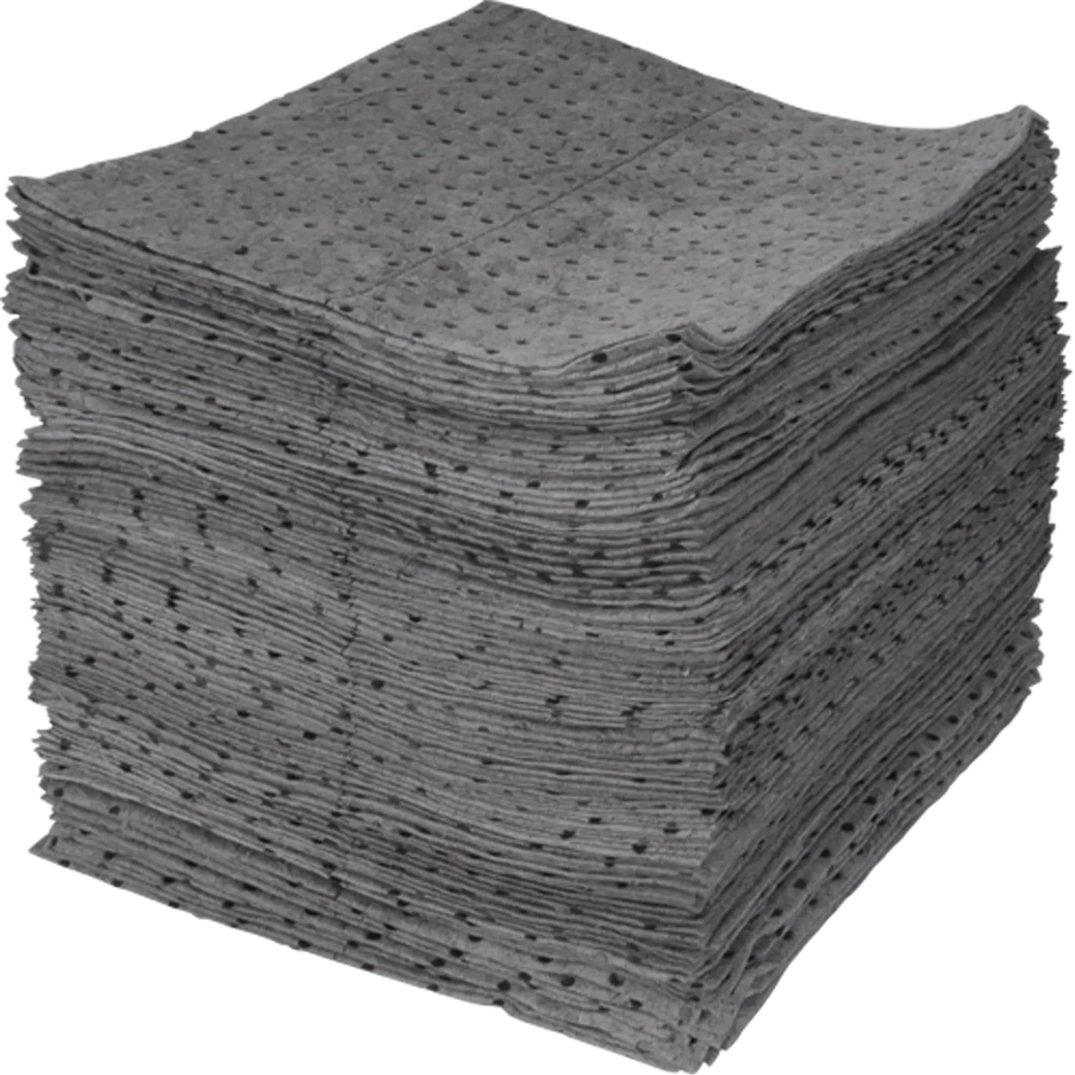 Paquet de 100 feuilles absorbantes liées, universel, 15" x 18", 25 gal. d'absorption