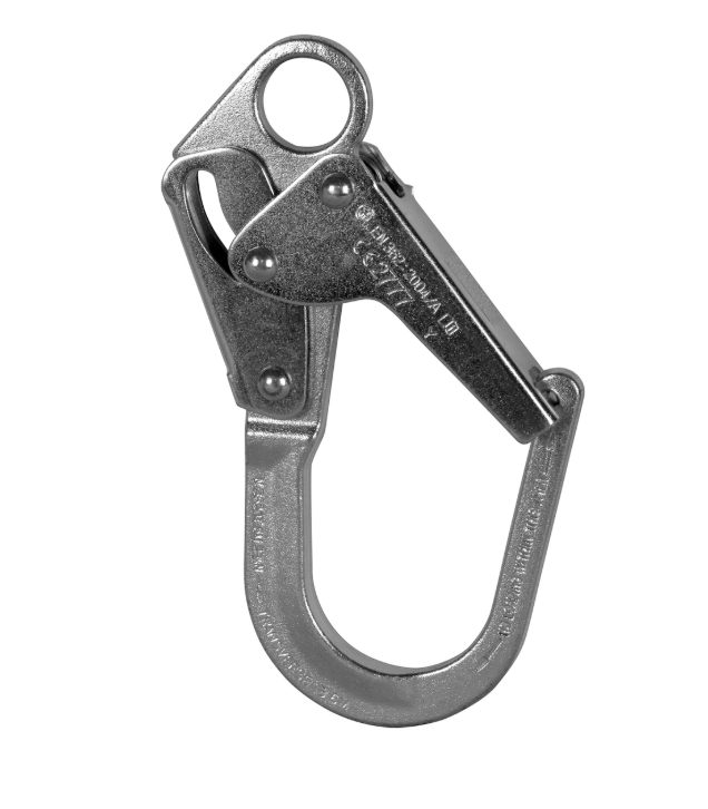 Crochet d'échafaudage à double verrouillage en aluminium - ouverture de 2"