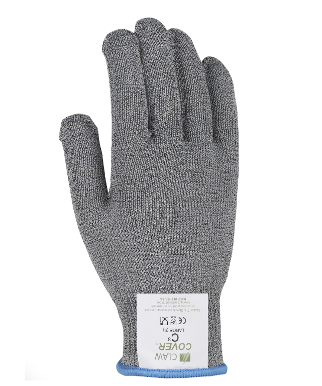 Gant en tricot sans couture en mélange HPPE / acier inoxydable - poids moyen