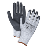 Gants élastiques sans coutures résistants à la coupe, calibre 13, revêtement Polyuréthane, enveloppe en PEPH, ANSI/ISEA 105 niveau 4/EN 388 niveau 5