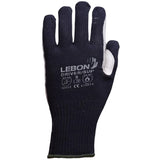 Gant de manutention général avec cuir fleur de vache sur la paume et aux doigts