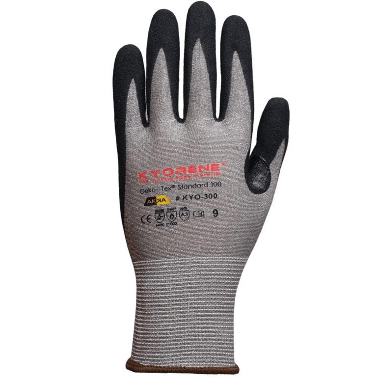 ANSI A3 coupure - Tricot KYORENE, enduit HCT nitrile micro-mousse kyorene. Renfort