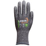 ANSI A5 Coupure,Tricot polyéthylène HD, filaments acier inoxydable et polyamide enduit CLEAN PU