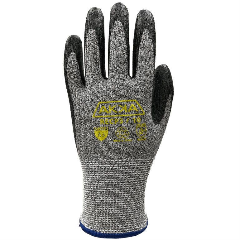 ANSI A3 coupure - tricot 25% REC, HDPE, fibre de verre,  enduit de polyuréthane