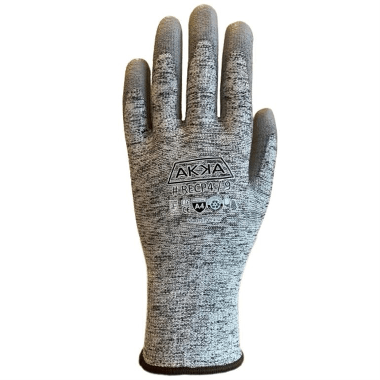 ANSI A4 coupure - tricot 15% REC, HPPE et fibre de verre enduit PU