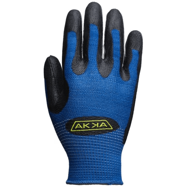 Gant de nylon et de coton vulcanisé à la paume