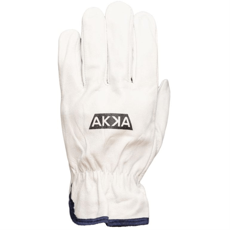 Gant de conducteur tout cuir gris de chèvre, dextérité