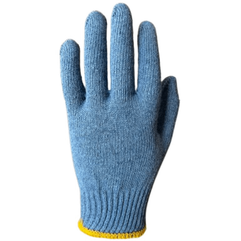 Gants en tricot coton & polyester, garde sa forme même mouillé, 400gr
