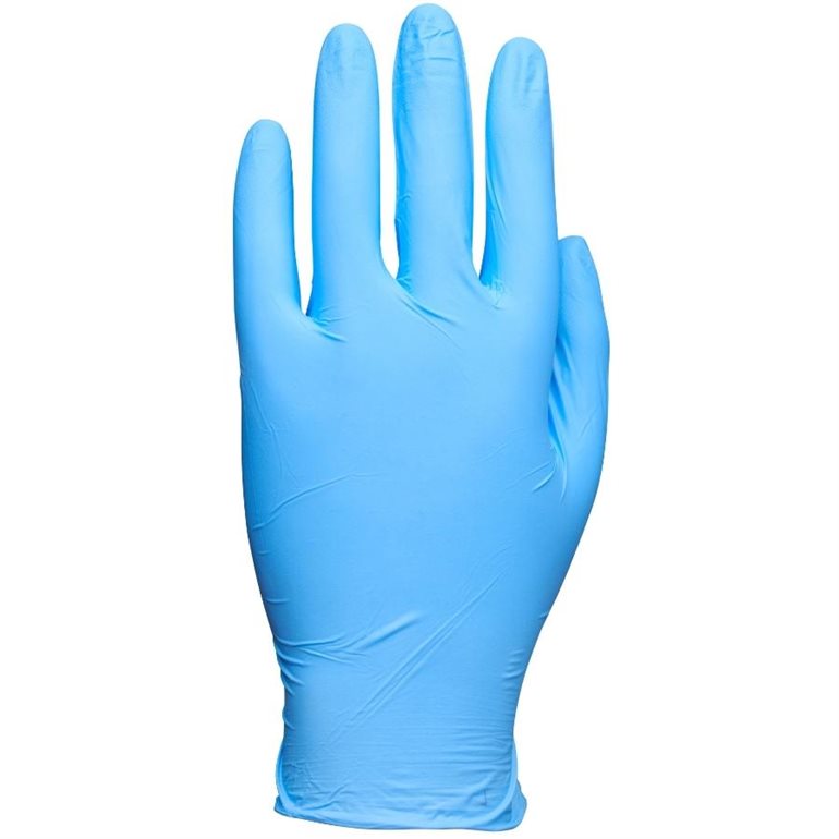 4 MIL, 100 % Nitrile, sans poudre, Alimentaire, tactile, texturé