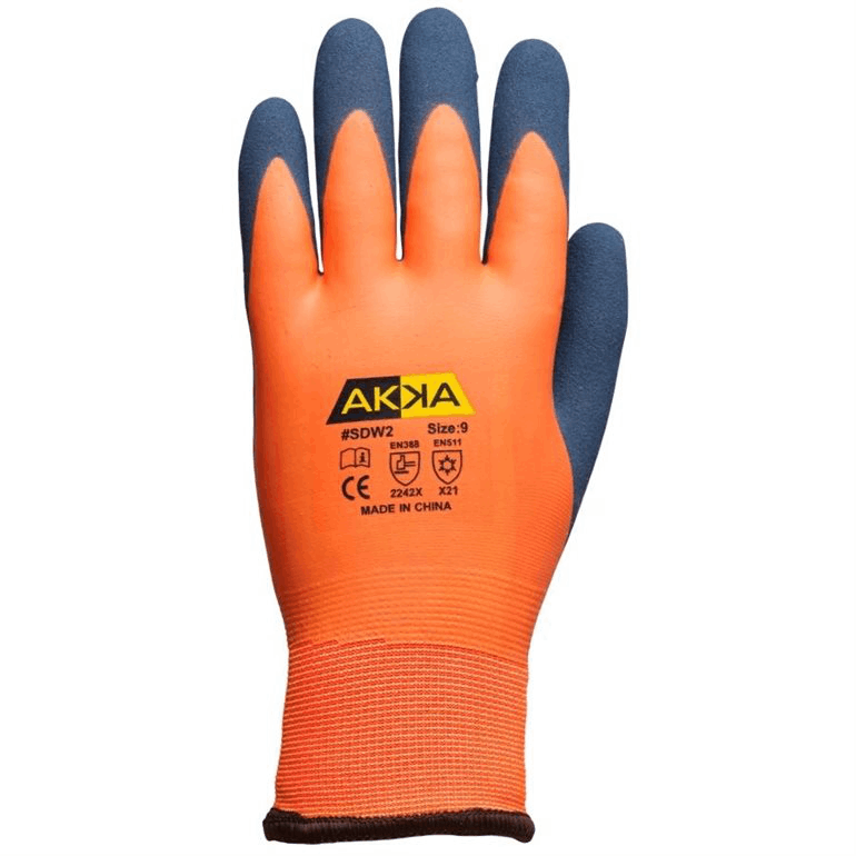 Doublé acrylique, imperméable, enduit latex double (lisse et sableux), tricot polyester