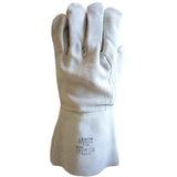 Gant cuir fendu, Doublure anti-coupure. Fils para-aramide