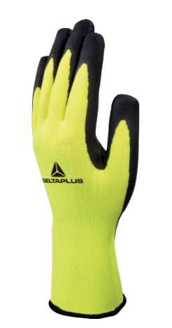 APOLLON VV733, Gant mécanique, idéal en milieu humide disposant d'une forte respirabilité et facilement repérable avec son support fluo