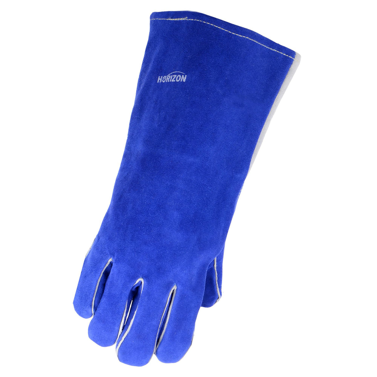 Gants de soudure, bleu/gris, grand-t-grand