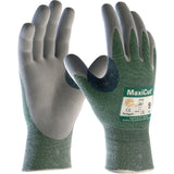 Gants en tissu technique résistant aux coupures ATG MaxiCut , Calibre 15, Revêtement Nitrile, Enveloppe en Fil technique, ASTM ANSI niveau A2/EN 388 niveau 3/EN 388 niveau B