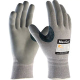 Gants résistants aux coupures en tricot sans coutures ATG MaxiCut, Calibre 13, Revêtement Mousse de nitrile, Enveloppe en Dyneema /Nylon, ASTM ANSI niveau A4/EN 388 niveau 4/EN 388 niveau C