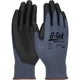 Gants en tricot sans coutures enduits G-Tek  NeoFoam, Rêvetement Polyuréthane, Calibre 15, Enveloppe en Nylon