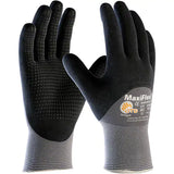 Gants compatibles avec les écrans tactiles ATG MaxiFlex  Endurance, Rêvetement Nitrile, Calibre 15, Enveloppe en Nylon