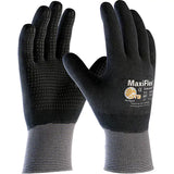 Gants compatibles avec les écrans tactiles ATG MaxiFlex  Endurance, Rêvetement Nitrile, Calibre 15, Enveloppe en Nylon/Lycra
