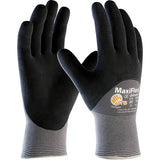 Gants compatibles avec les écrans tactiles ATG MaxiFlex  Ultimate, Rêvetement Nitrile, Calibre 15, Enveloppe en Nylon/Élasthanne