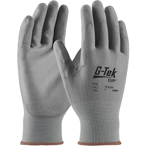 Gants enduits G-Tek 33G-165, rêvetement polyuréthane, calibre 13, enveloppe en nylon