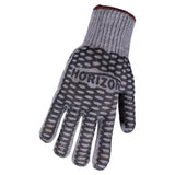 Gants en polyester et coton. beige