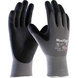 Gants enduits ATG MaxiFlex  Ultimate  AD-APT, Rêvetement Mousse de nitrile, Calibre 15, Enveloppe en Nylon/Spand