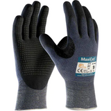 Gants ATG MaxiCut Ultra DT, calibre 15, revêtement nitrile, enveloppe en fil technique, ASTM ANSI niveau a3/en 388 niveau 5/en 388 niveau c