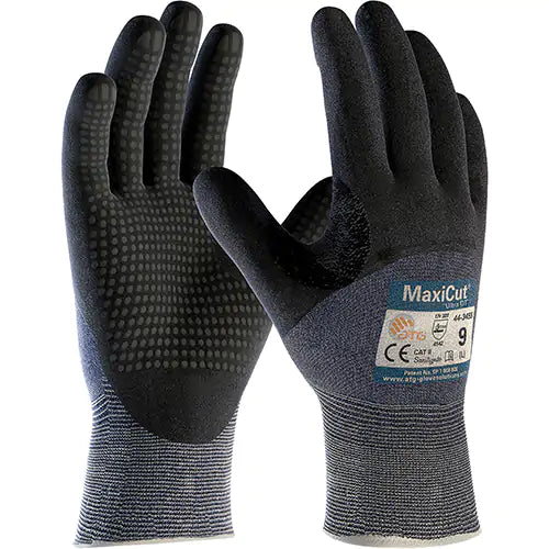 Gants ATG MaxiCut  Ultra DT , Calibre 15, Revêtement Nitrile, Enveloppe en Fil technique, ASTM ANSI niveau A3/EN 388 niveau 5/EN 388 niveau C